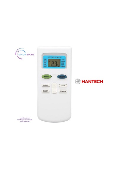 Hantech Hnt-pn24vmcl/ı71 Uyumlu Klima Kumandası