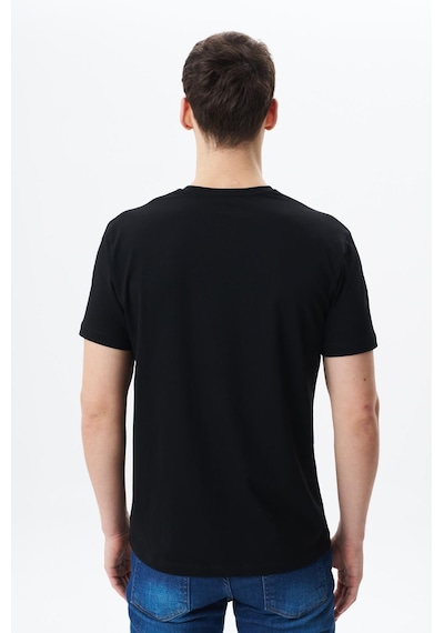 AR-MA Arma Erkek Regular Fit Basic Süprem Bisiklet Yaka Tişört Y29344453002 Siyah