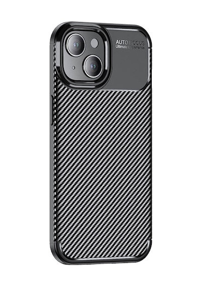 Apple Uyumlu iPhone 15 Hptk Negro Silikon Kılıf-siyah Siyah Siyah
