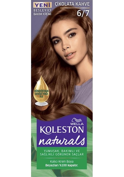 Koleston Naturals Saç Boyası 6.7 Çikolata Kahve