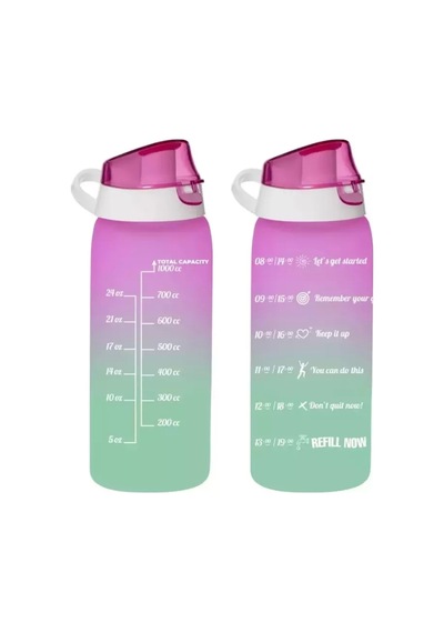 Matara Çift Renk Boyalı Ölçü Baskılı Pembe 1 Lt 161546-161 Pembe Plastik Diğer
