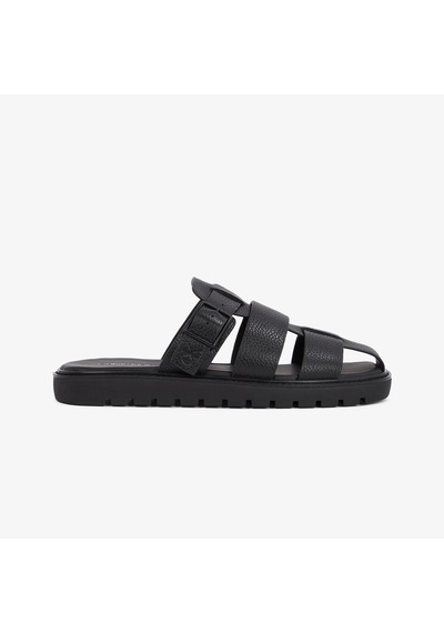 Calvin Klein Molded Erkek Siyah Sandalet-düz-ym0ym01220