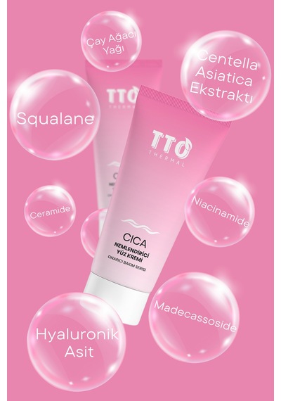 Tto Thermal Cica Nemlendirici Yüz Kremi 50 ML