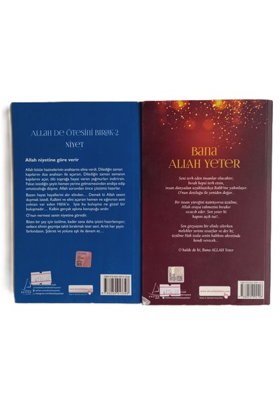 Bana Allah Yeter & Allah De Ötesini Bırak 2 Kitap Set 2. El
