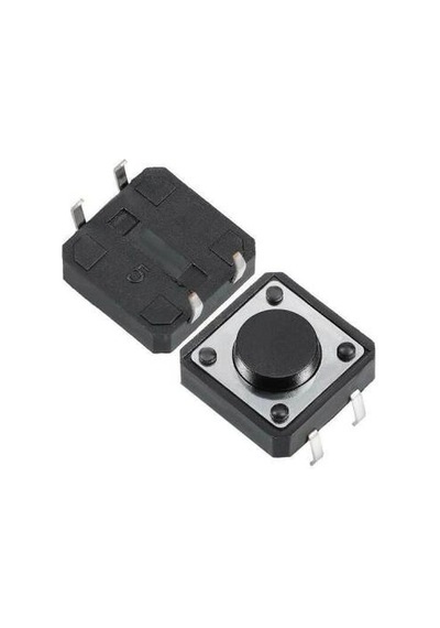 12x12x5mm 4 Pinli Push Buton - Tact Switch
