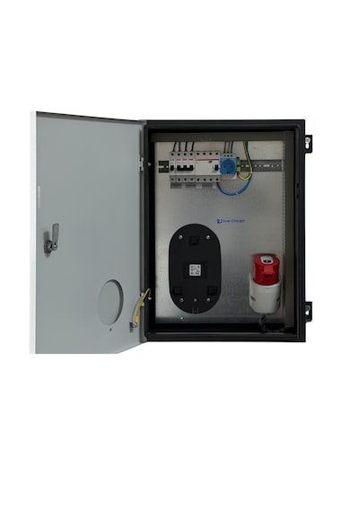 Ever Charger İç Mekan Panobox Pro Trifaz Elektrikli Araç Şarj Panosu Ac Kaçak Akım Röleli, Sigortalı, Go-e Uyumlu 22 KW Ever Charger İç Mekan Panobox Pro Trifaz Elektrikli Araç Şarj Panosu Ac Kaçak Akım Röleli, Sigortalı, Go-e Uyumlu 22 KW