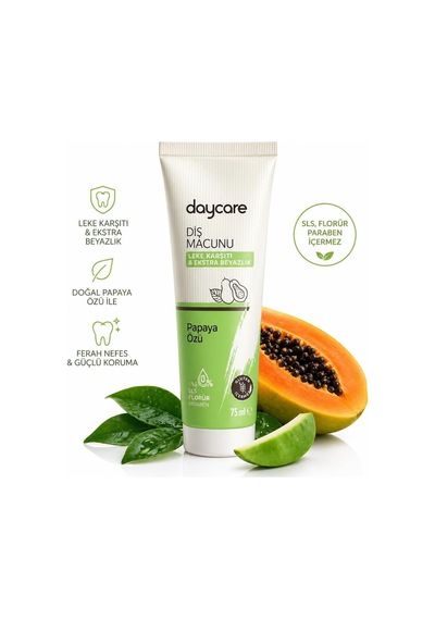 Papaya Özlü Glutensiz Diş Macunu