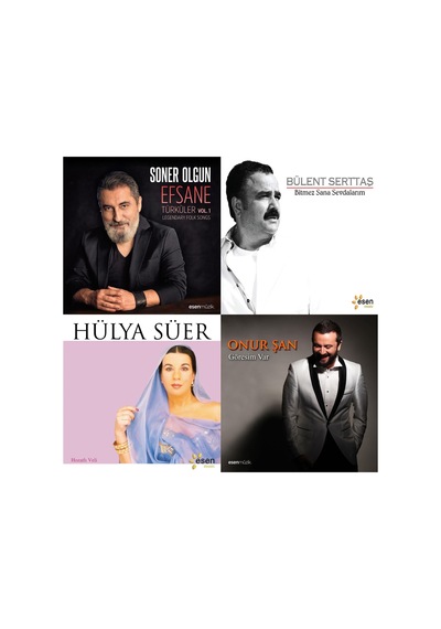 Esenshop 4'lü Cd Set 4 4 Cd B.serttaş - S.olgun - O.şan - H.süer