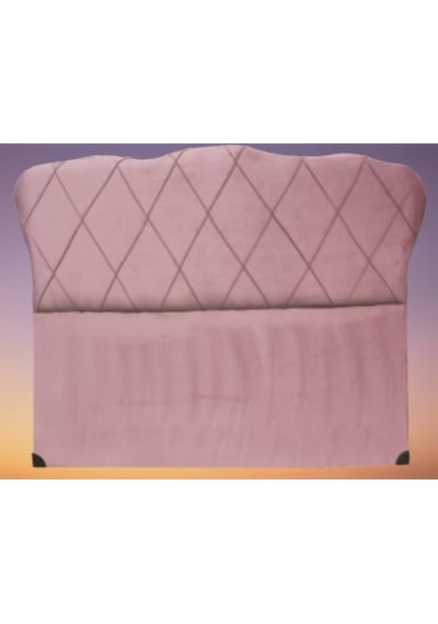 Başlık ALC GONDOL Model 90 Cm Kapitone Baby Face Pembe Kumaş Döşeme El Yapım