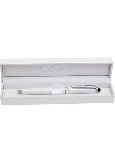 Balmain 10640800 Maud Stylus Beyaz Tükenmez Kalem