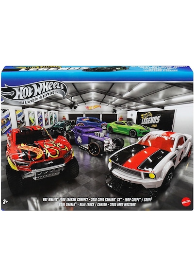 Jlb24 Hot Wheels Legends 6lı Araç Paketi 1:64