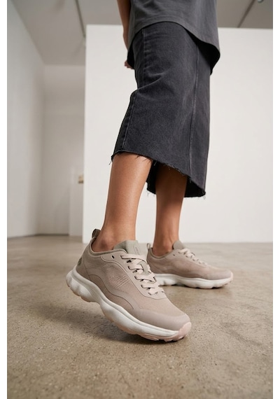Humtto 160-360519b Kadın Klasik Sneaker Bej