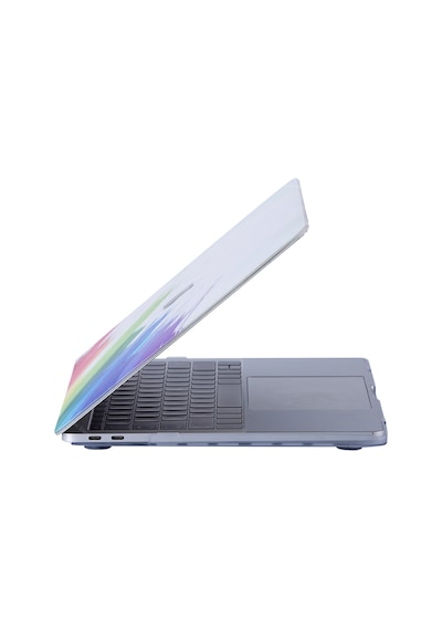 Apple Uyumlu MacBook Pro Kılıf 13 İnç M1-m2, Paint03 Type-c'li Model A2338 A2289 A2251 A1706-08 A1989 A2159 İle Beyaz