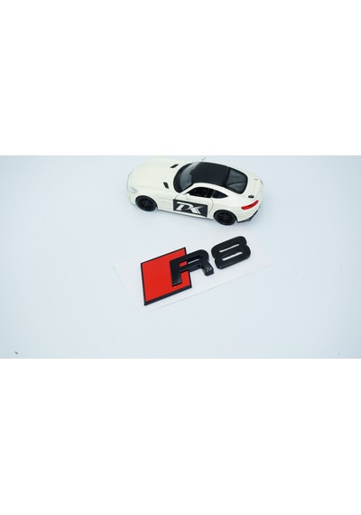 Dk Tuning R8 Bagaj Siyah 3m 3d Yazı Logo Audi İle Uyumlu