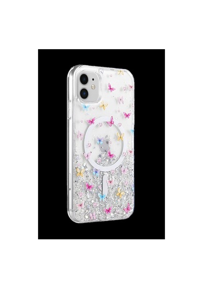 Tedar Onegif Apple iPhone Uyumlu 11 Misk Simli Magsafe Kapak - Desen 4 Najmaddin standart