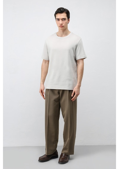 Antioch Regular Fit Basic Erkek T-shirt Gri