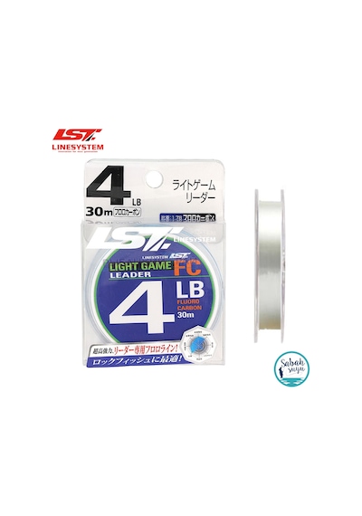 Linesystem Light Game Fluorocarbon Şok Lider Misina #1 0.16mm 4lb