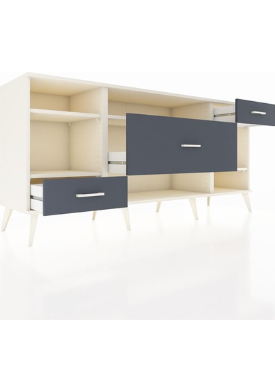 Hyperion Konsol 4 Raflı 3 Çekmeceli 176x44x83 Aytaşı-aytaşı/antrasit Aytaşı/antrasit Hyperion Konsol 4 Raflı 3 Çekmeceli 176x44x83 Aytaşı-aytaşı/antrasit Aytaşı/antrasit