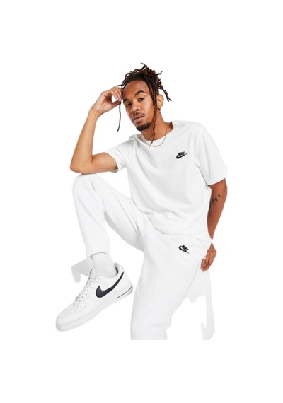 Nike Sportswear Club Erkek Beyaz Tişört Ar4997-101 Beyaz