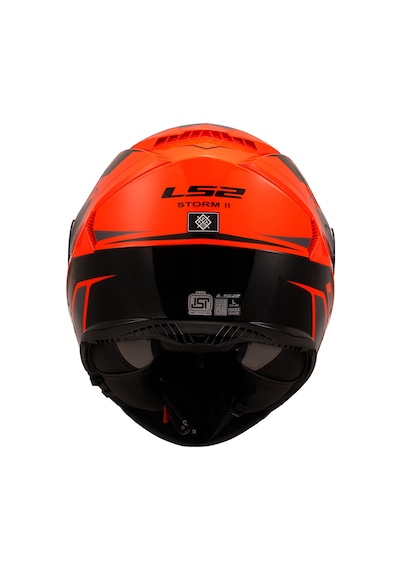 Ls2 Storm 2 Fıst Mat Turuncu-siyah Kask Mat Turuncu