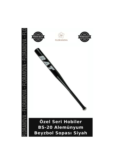 Özel Seri Hobiler Bs-20 Alemünyum Beyzbol Sopası Siyah