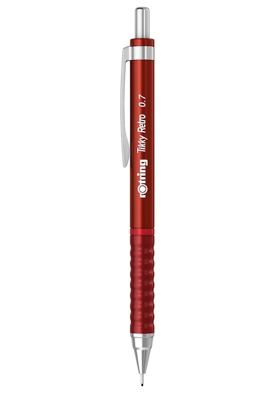 Tikky Retro Versatil Metalik Kirmizi 0.7 Mm Kırmızı Şaft