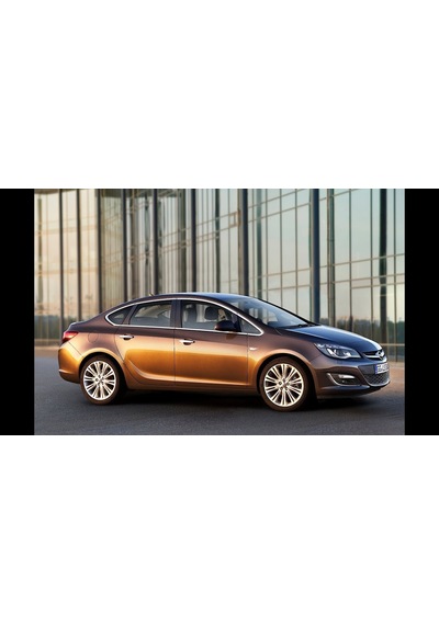 Opel Astra J Krom Cam Çevre 2010 Sonrası 12 Parça Sd