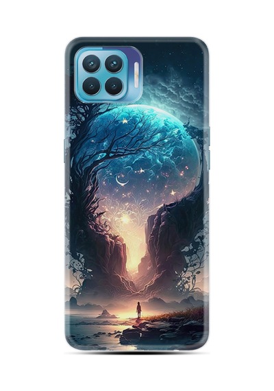 Oppo Reno 4 Lite Kılıf Hayat Serisi Desenli Look Now - Ürün Numarası 2025