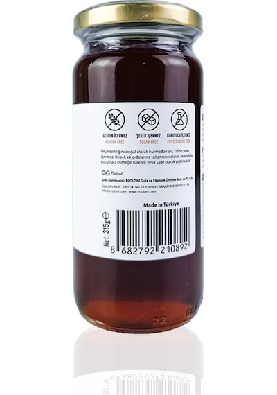 OG natural Hurma Özü Soğuk Sıkım 315 G +6 Ay
