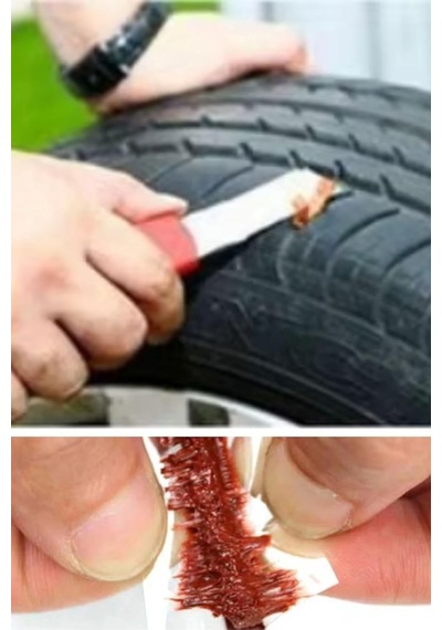 Ayrex Buffer 10 Adet Lastik Onarım İçin Lastik Tamir Fitili Yedek Lastik Fitili