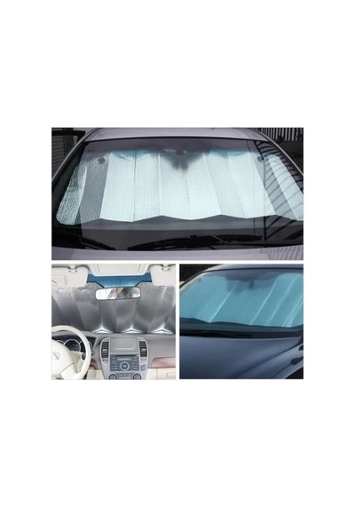 Oto Ön Cam Güneş Koruma Katlanabilir Isı Yalıtımı Ford Focus Toyota Corolla Skoda Superb Dacia Duster Belirtilmemiş