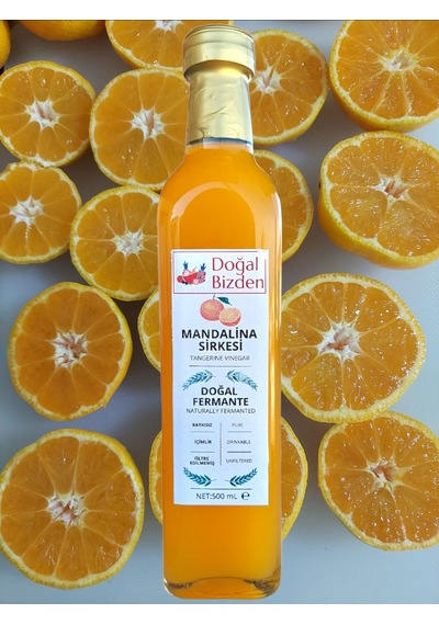Doğal Bizden Doğal Fermantasyon Nar 500 ML + Mandalina 500 ML + Elma Sirkesi 500 ML