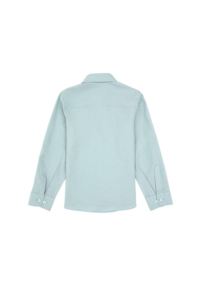 U.S. Polo Assn. Kız Çocuk Mint Uzun Kollu Basic Gömlek 50317629-VR090