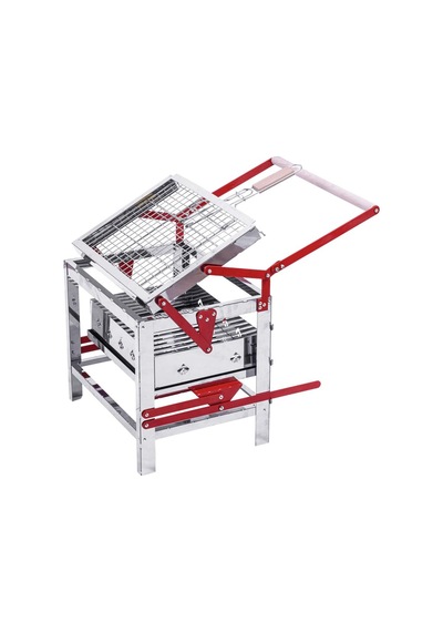 Çevirme Mekanizmalı Krom Mangal - Yükseklik Ayarlı - Argeus Turnmaster Pro Diğer