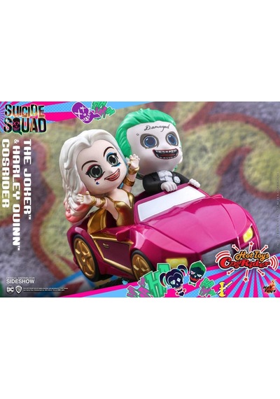 Hot Toys The Joker & Harley Quinn Cosrider Collectible Figure Set