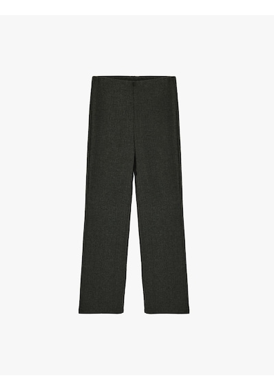 Koton Viskon Karışımlı Klasik Kesim Slim Fit Pantolon Antrasit 6sak40032ek Antrasit