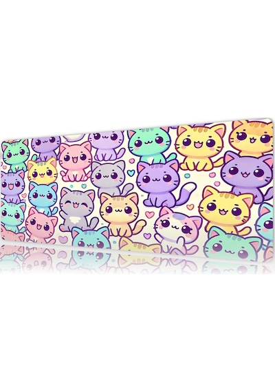 Gaming Oyuncu Xl Mouse Pad Kaydırmaz Dikişli 80 30 Cm Mousepad 18