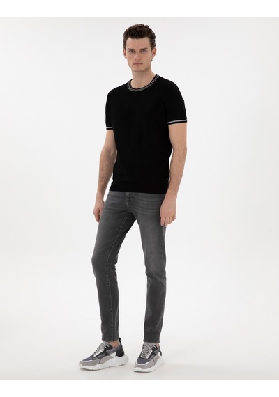 Pierre Cardin Erkek Siyah Kazak /triko 50306045-vr046 Siyah