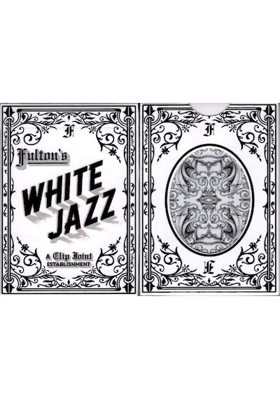 Bicycle Fulton's White Jazz Premium Oyun Kağıdı İskambil Kartları Destesi