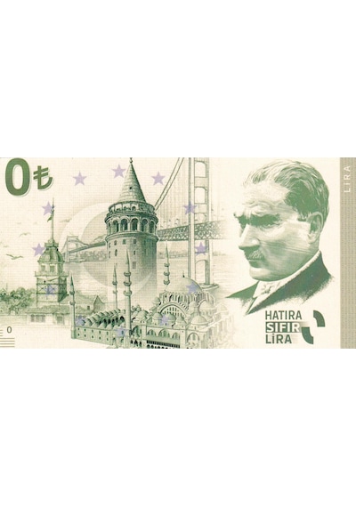 0 Sıfır Lira - Ayasofya-i Kebir Cami-i Şerifi Hatıra Sıfır Lira
