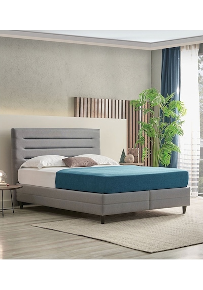 Yataş Bedding Supreme Pedic Baza - Başlık Set -  Mavi 120x200
