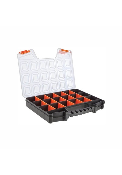 18 Bölmeli Vida Çivi Düğme Taşıma Alet Takım Çantası Organizer Bo N11.751