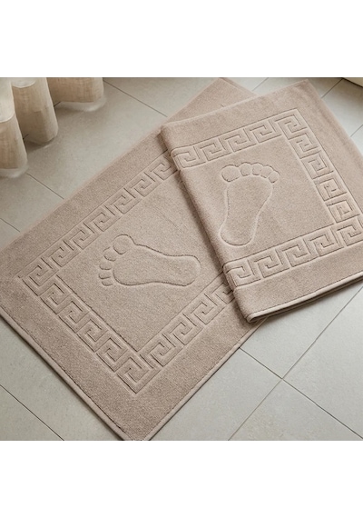 Botti Home %100 Pamuk 2'li Banyo Ayak Havlusu Seti, Pamuklu Jakarlı Dokuma Ayak Havlusu 50 X 70 Cm, 2 Parça Çeyizlik Lüks Ayak Havlusu Takımı Bej Botti Home %100 Pamuk 2'li Banyo Ayak Havlusu Seti, Pamuklu Jakarlı Dokuma Ayak Havlusu 50 X 70 Cm, 2 Parça Çeyizlik Lüks Ayak Havlusu Takımı Bej
