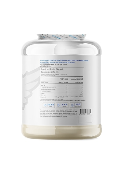 Supplementler.Com Whey Protein 2000 Gr Muz