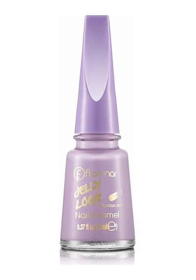Jel Görünümlü Parlak Oje Lila - Jelly Look Nail Enamel- Jl19 Tender Lilac - 8690604282135