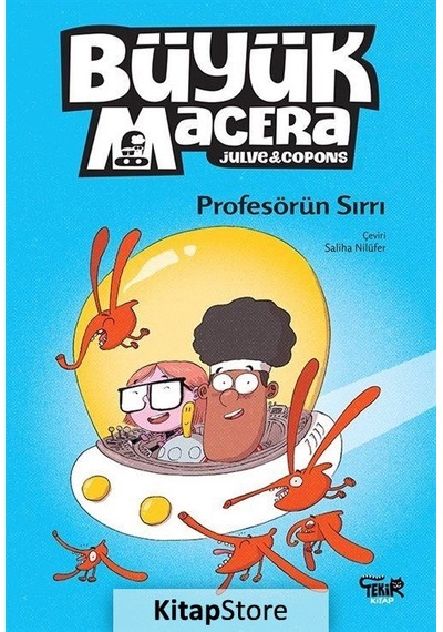 Büyük Macera - Profesörün Sırrı - Joume Capons - Tekir Kitap