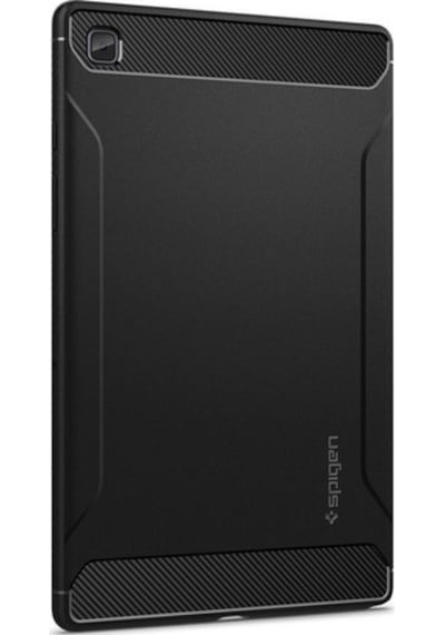Galaxy Tab A7 Kılıf Uyumlu Spigen Rugged Armor - Black