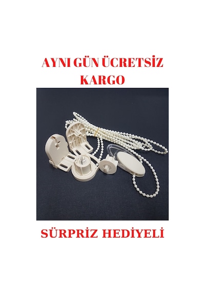 Stor Perde Mekanizması Makarası Zebra Store Perde Stor Aksesuarı