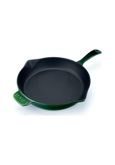 Metal Premium Serisi - Döküm Kızartma Tavası, Yuvarlak, 28 Cm, Majolik Yeşil Belirtilmemiş