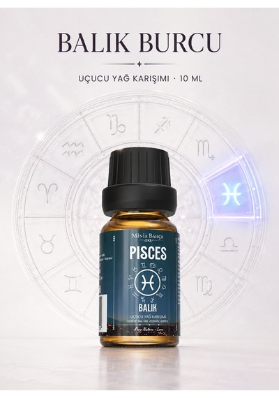 Minia Bahçe Balık Burcu Uçucu Yağ Karışımı 10 ML